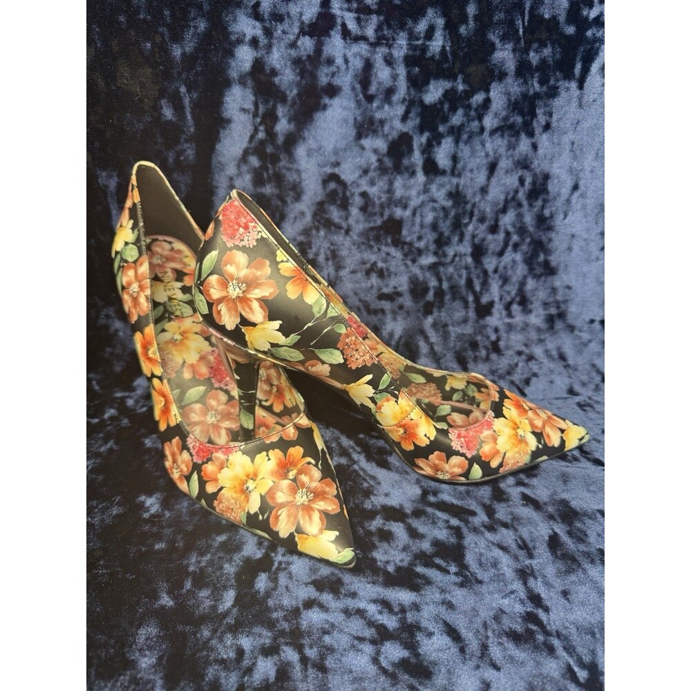 Nine West Jackpot Floral High Heels Stilettos Size 11M